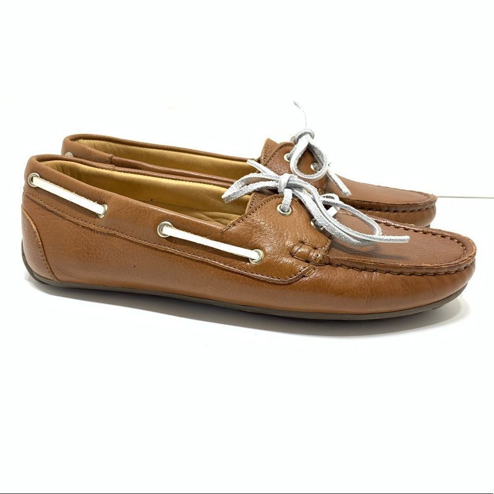 Driver Club USA Women's Leather Made in Brazil Daytona Beach Boat Shoe Size 5